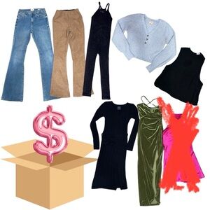 5lb reseller resell women’s clothing box bundle lot